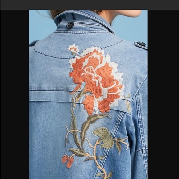 Rare Anthro embroidered
denim jacket
XS Anthropologie - Picture 2 of 11